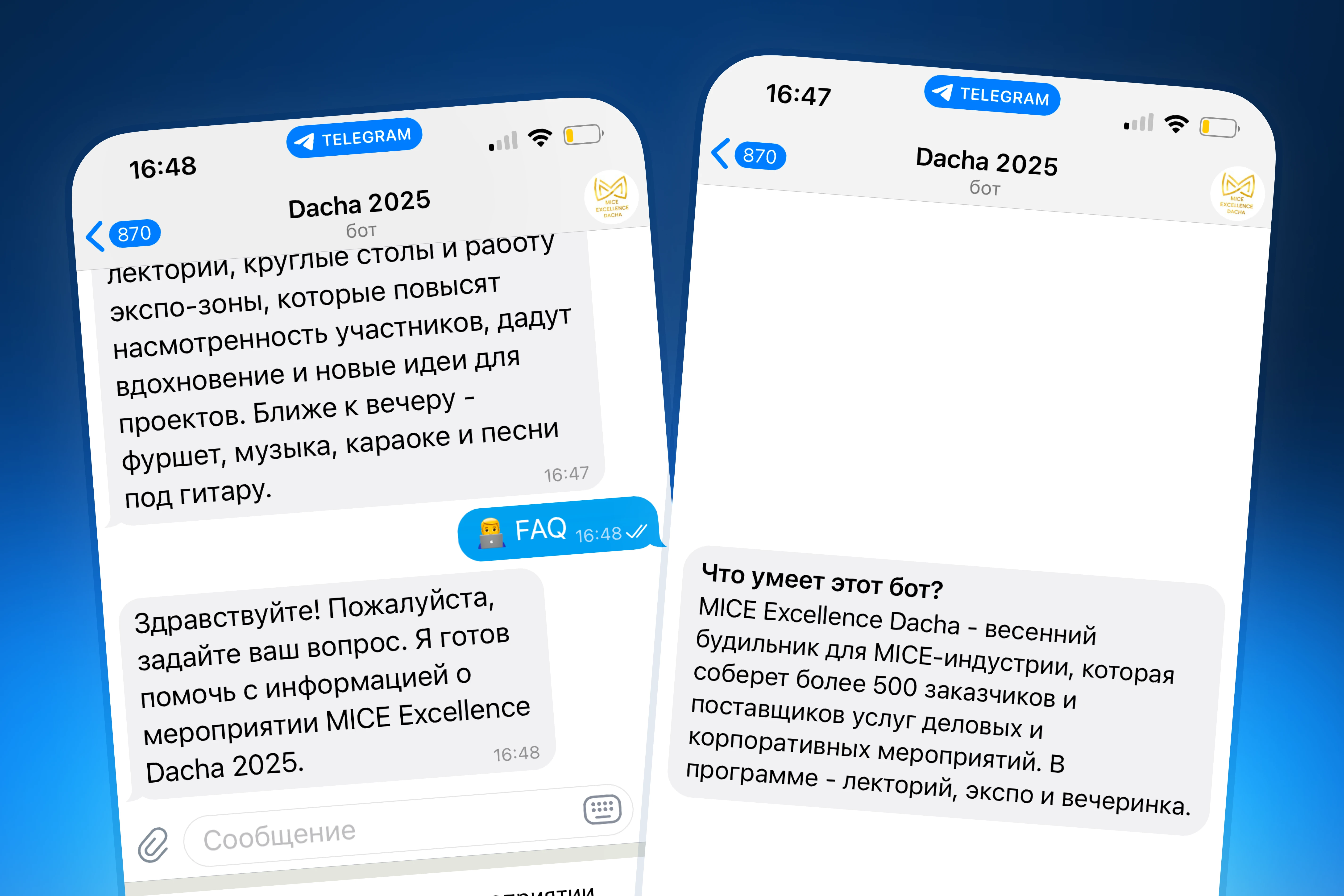 Кейс MICE Excellence Dacha 2025 & UMAP